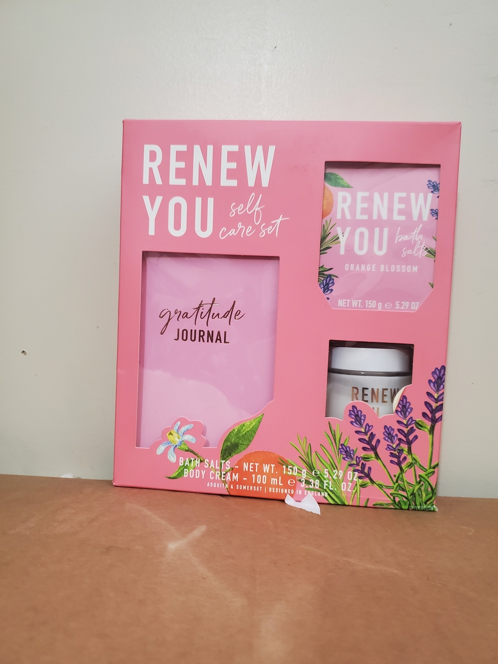 Renew You. Self Care Set - Pink Orange Blossom